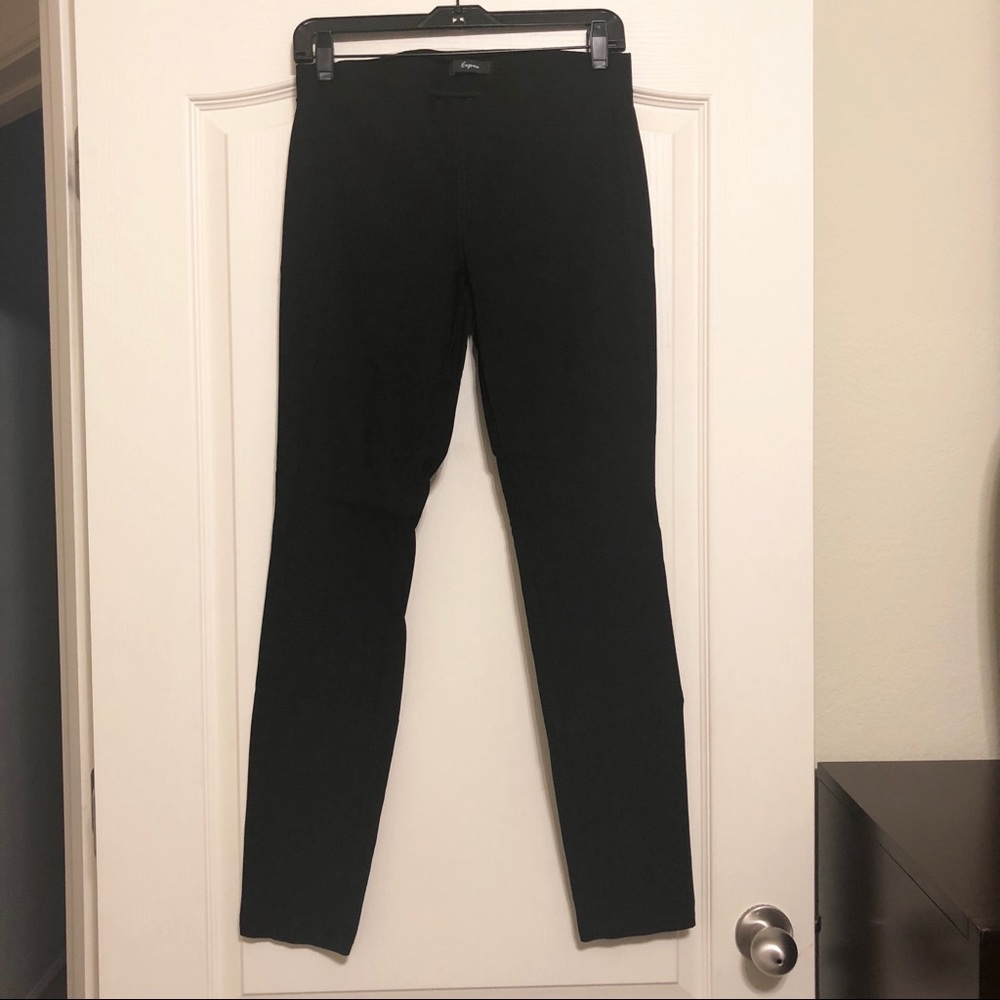 Express black pull-on leggings